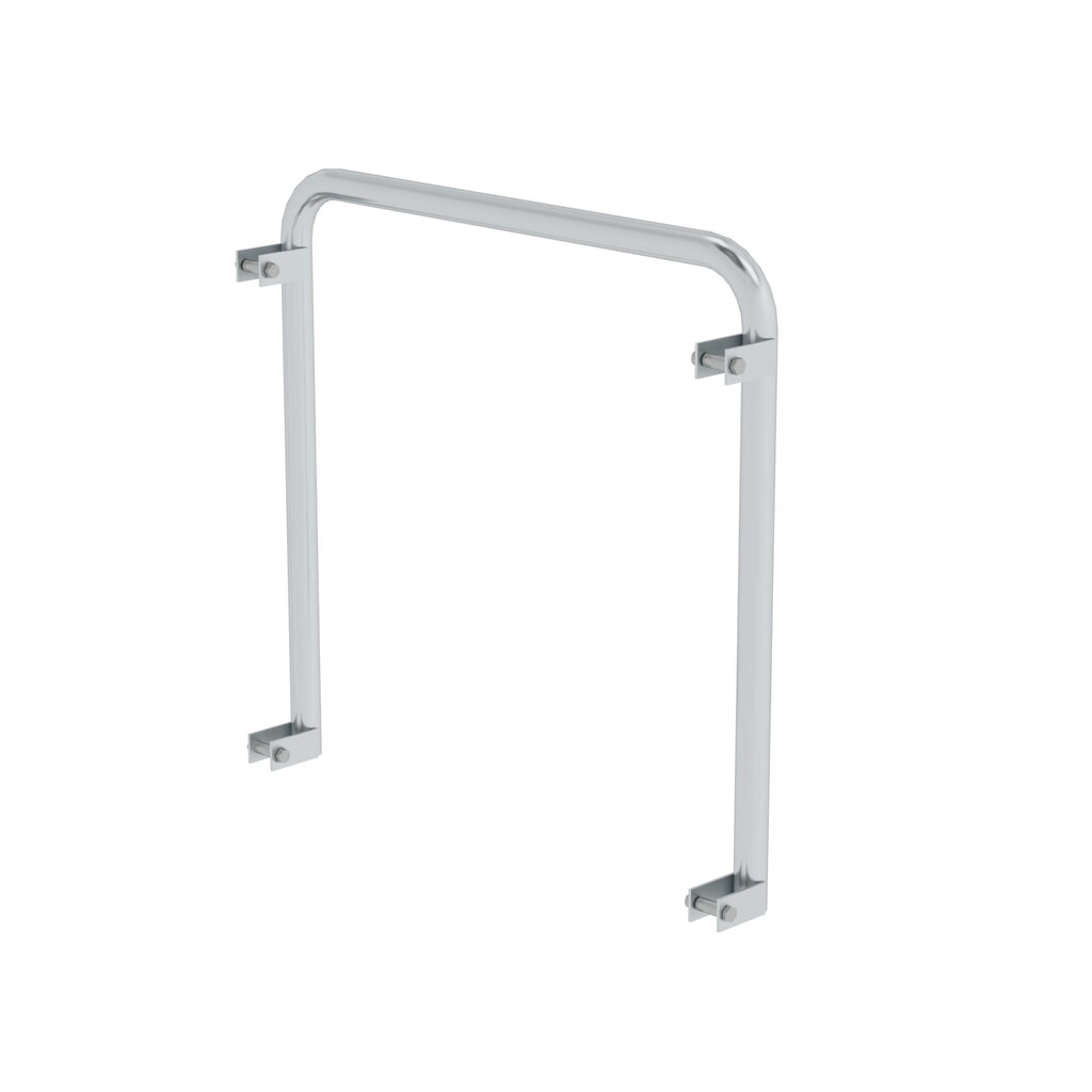 Munk Geländer stirnseitig für Arbeitspodest starr 620x590x750 mm Produktabbildung: Munk Geländer stirnseitig für Arbeitspodest starr 620x590x750 mm