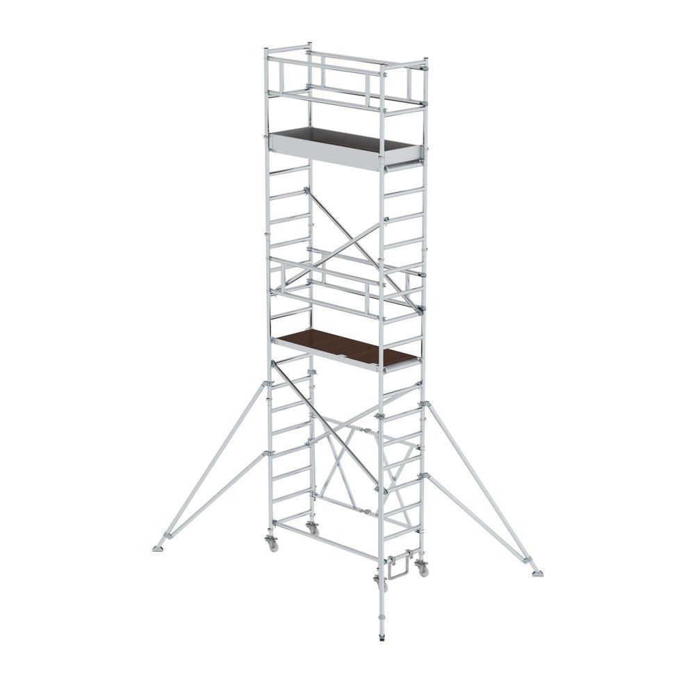 Produktabbildung: Munk Klappgerüst 0,75 x 1,80 m mit Ausleger Plattformhöhe 4,80 m