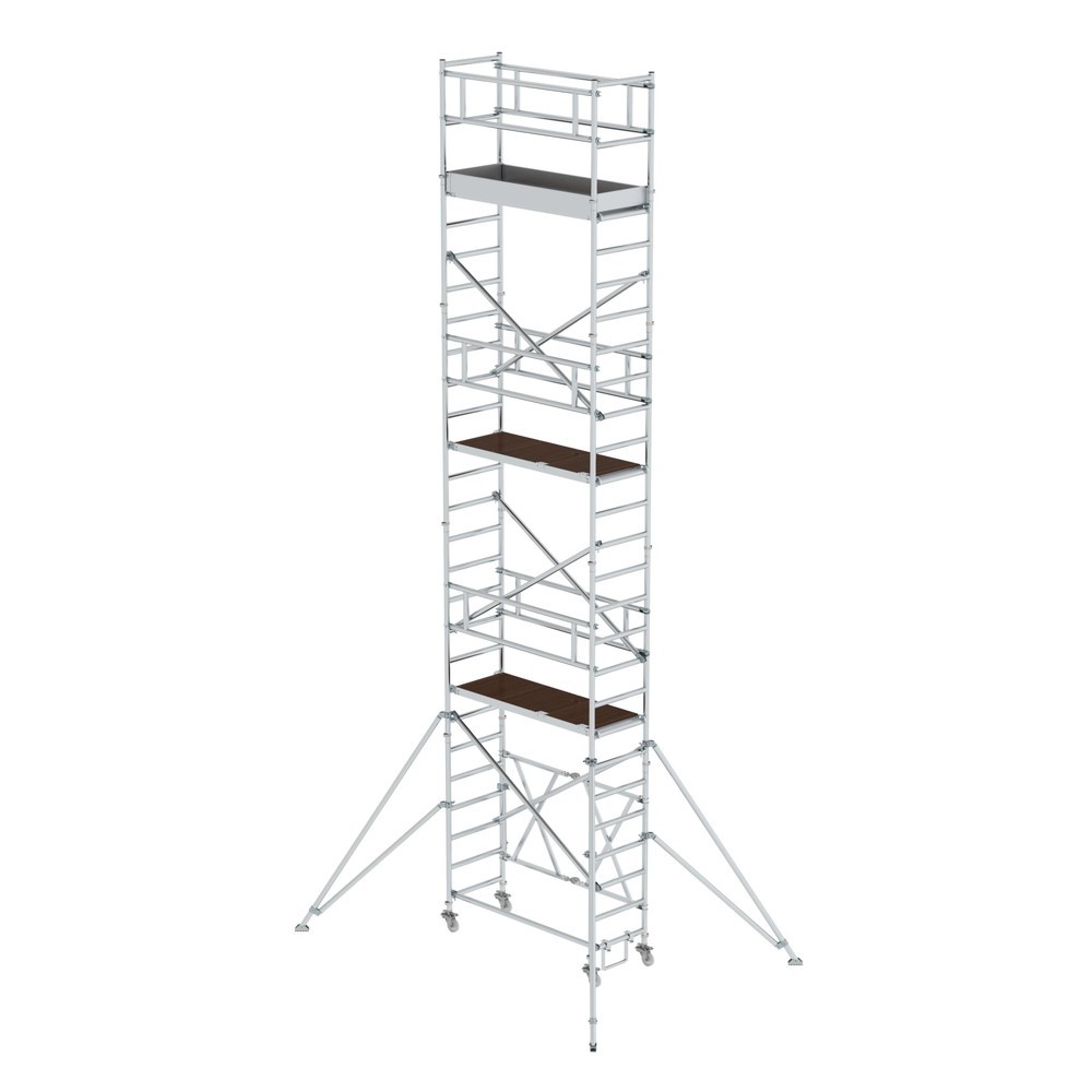 Produktabbildung: Munk Klappgerüst 0,75 x 1,80 m mit Ausleger Plattformhöhe 6,80 m