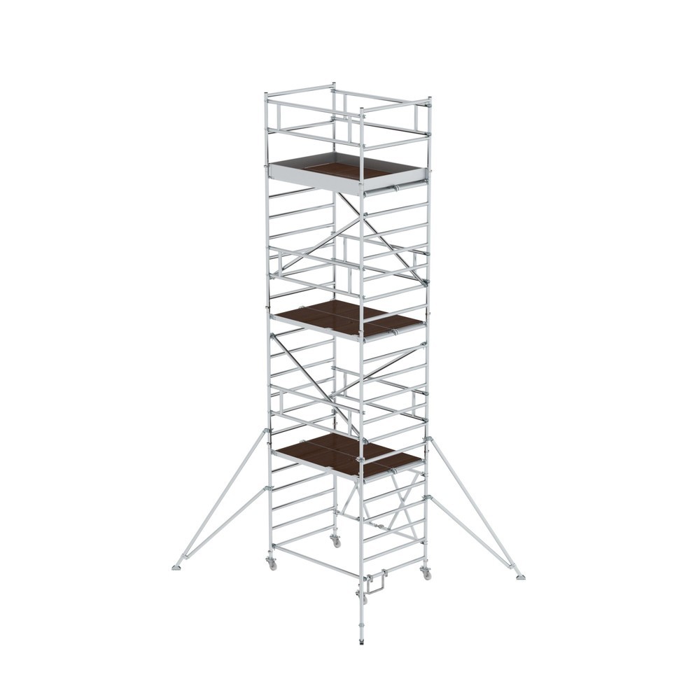 Produktabbildung: Munk Klappgerüst 1,35 x 1,80 m mit Ausleger Plattformhöhe 5,80 m