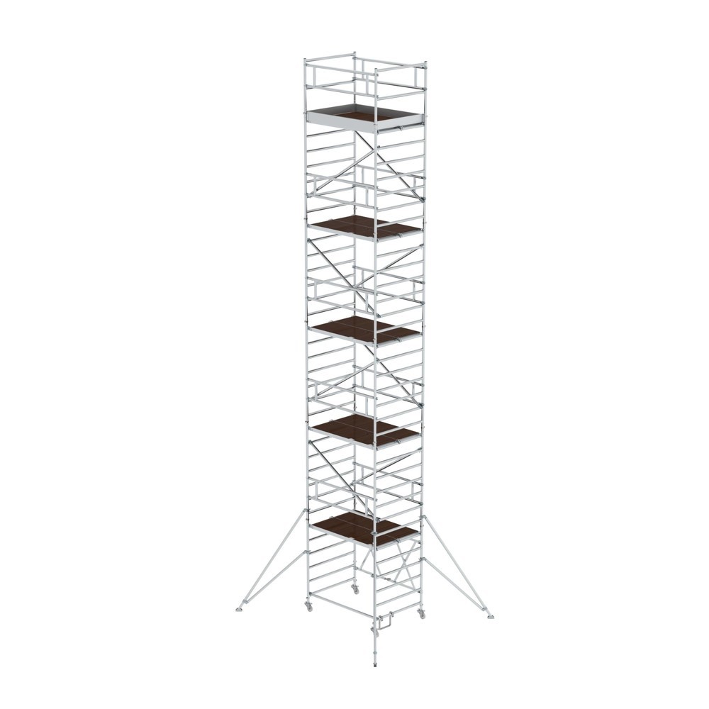 Produktabbildung: Munk Klappgerüst 1,35 x 1,80 m mit Ausleger Plattformhöhe 9,80 m
