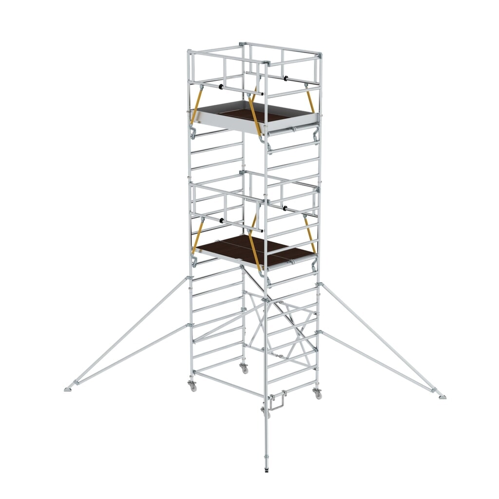 Produktabbildung: Munk Klappgerüst SG 1,35 x 1,80 m mit Ausleger Plattformhöhe 5,16 m