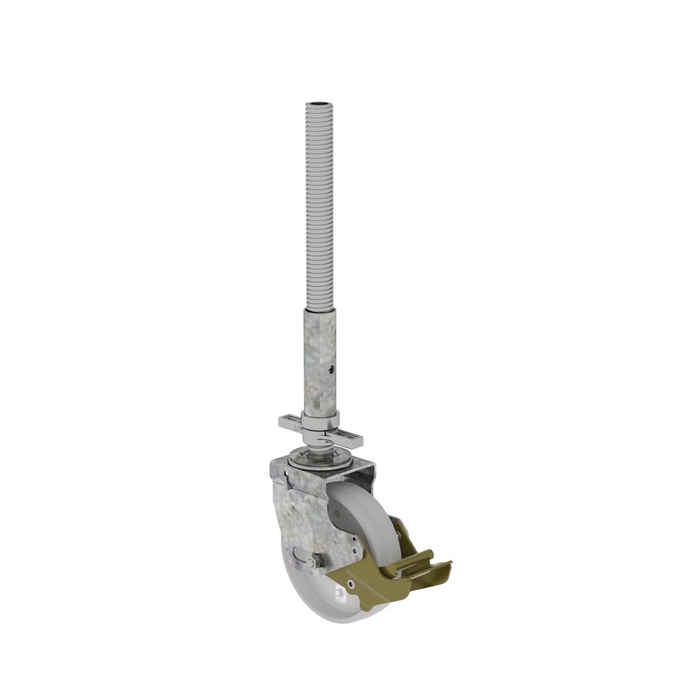 Produktabbildung: Munk Lenkrolle mit Spindel höhenverstellbar ø 200 mm