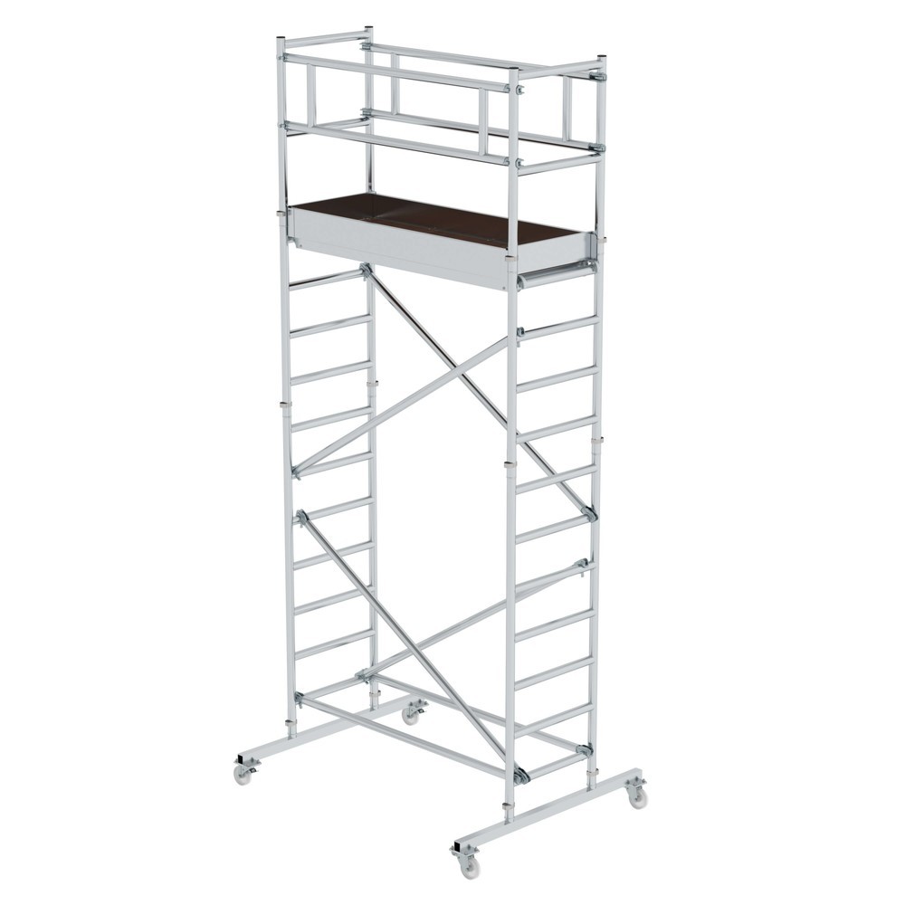 Produktabbildung: Munk ML Standard-Rollgerüst 0,75 x 1,80 m Plattformhöhe 3,20 m