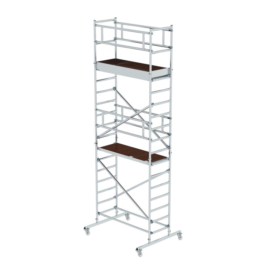 Produktabbildung: Munk ML Standard-Rollgerüst 0,75 x 1,80 m Plattformhöhe 4,20 m
