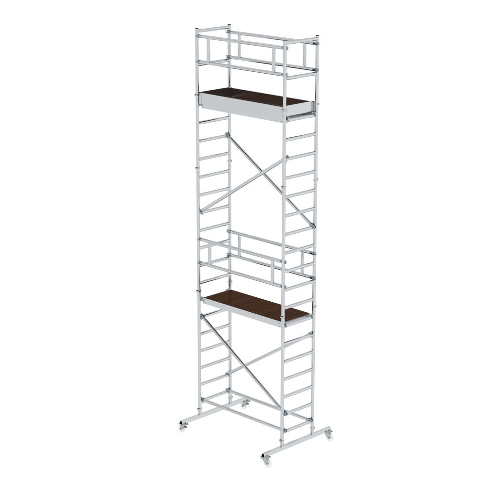 Produktabbildung: Munk ML Standard-Rollgerüst 0,75 x 1,80 m Plattformhöhe 5,20 m