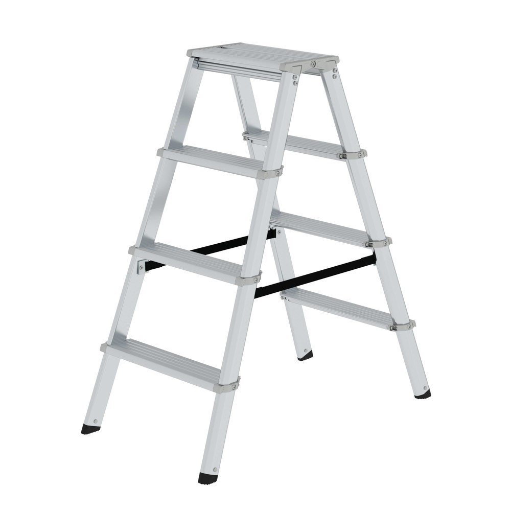 Produktabbildung Nr. 1: Munk ML Stufen-Stehleiter beidseitig begehbar 2x4 Stufen
