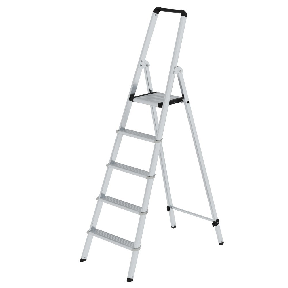 Produktabbildung Nr. 1: Munk ML Stufen-Stehleiter einseitig begehbar 5 Stufen