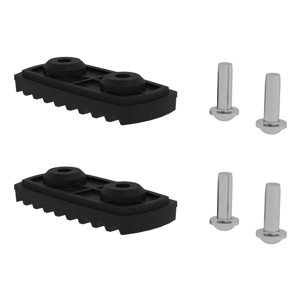 Produktabbildung: Munk nivello®-Fußplatte elektrisch ableitfähig für Holmhöhe 58/73 mm