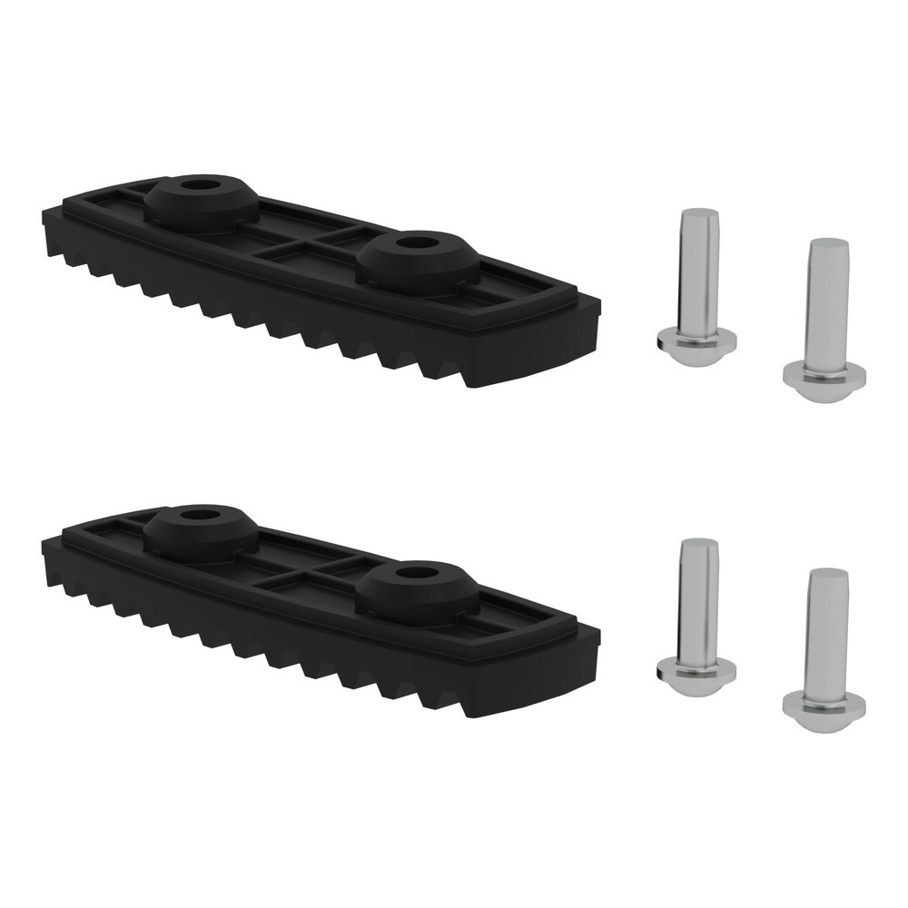 Produktabbildung: Munk nivello®-Fußplatte elektrisch ableitfähig für Holmhöhe 85/98 mm