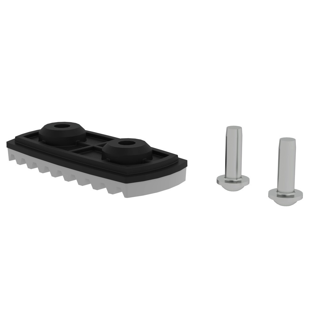 Produktabbildung Nr. 2: Munk nivello®-Fußplatte für glatte Untergründe für Holmhöhe 58/73 mm