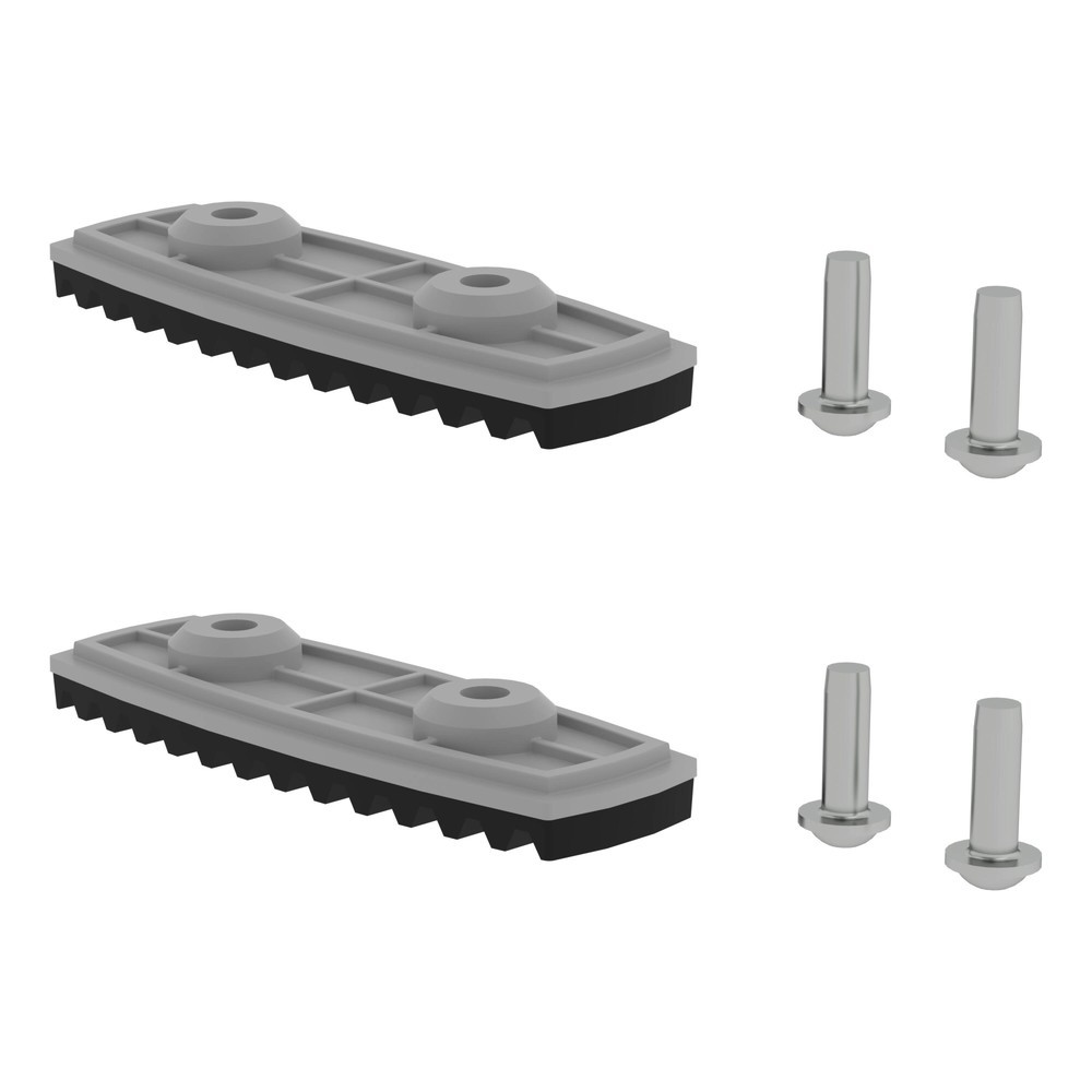 Produktabbildung: Munk nivello®-Fußplatte Standard für Holmhöhe 85/98 mm