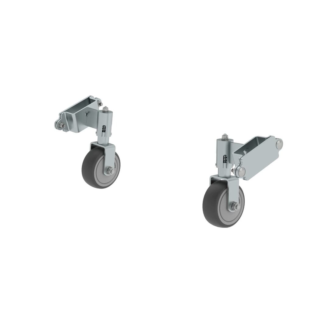 Produktabbildung: Munk Rollen anschraubbar für Holm 58 mm