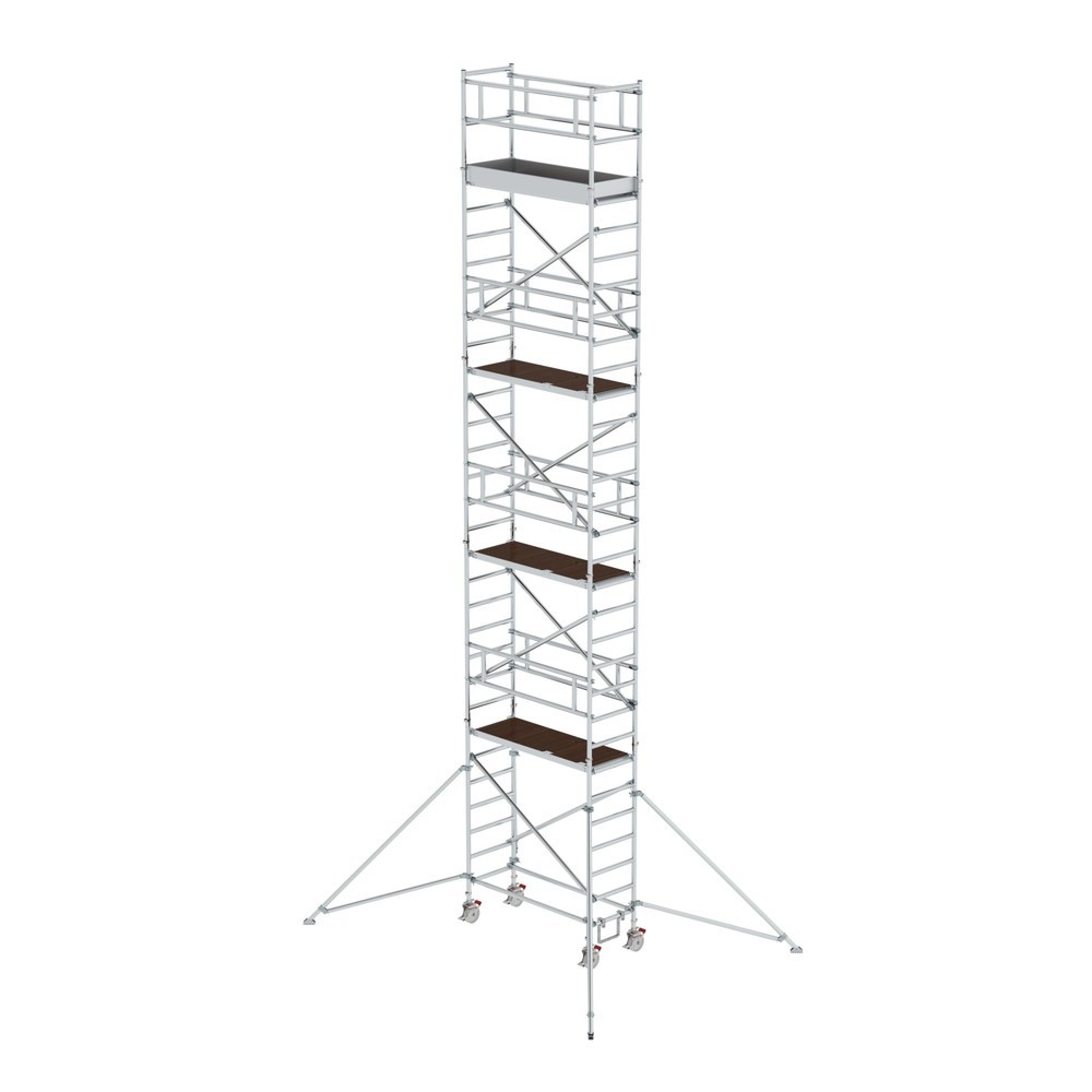 Produktabbildung: Munk Rollgerüst 0,75 x 1,80 m mit Ausleger Plattformhöhe 8,35m