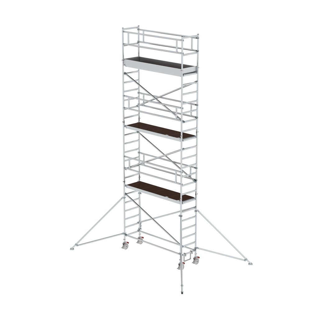 Produktabbildung: Munk Rollgerüst 0,75 x 2,45 m mit Ausleger Plattformhöhe 6,35 m