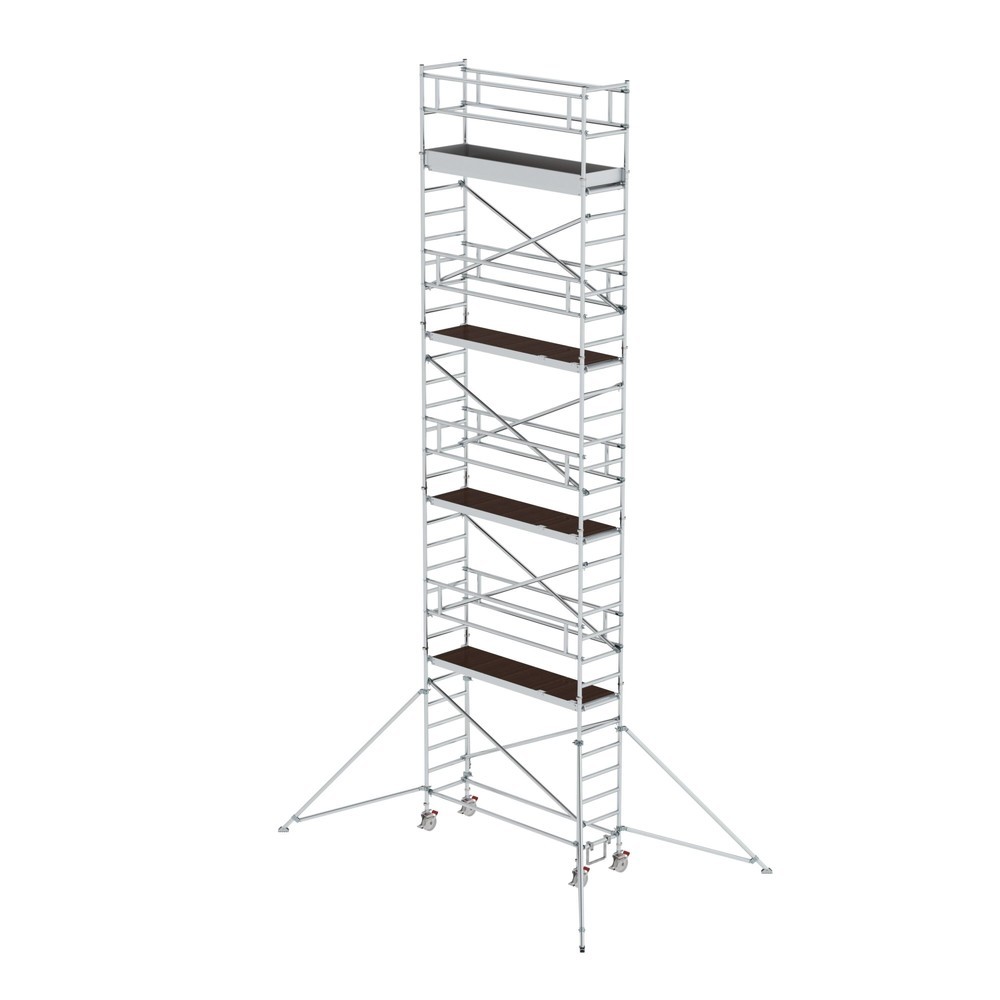 Produktabbildung: Munk Rollgerüst 0,75 x 2,45 m mit Ausleger Plattformhöhe 8,35 m