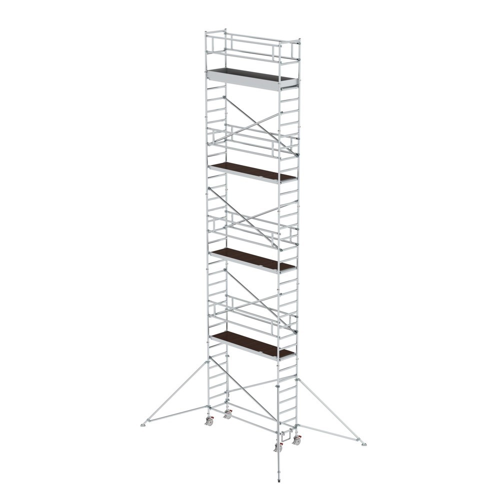 Produktabbildung: Munk Rollgerüst 0,75 x 2,45 m mit Ausleger Plattformhöhe 9,35 m