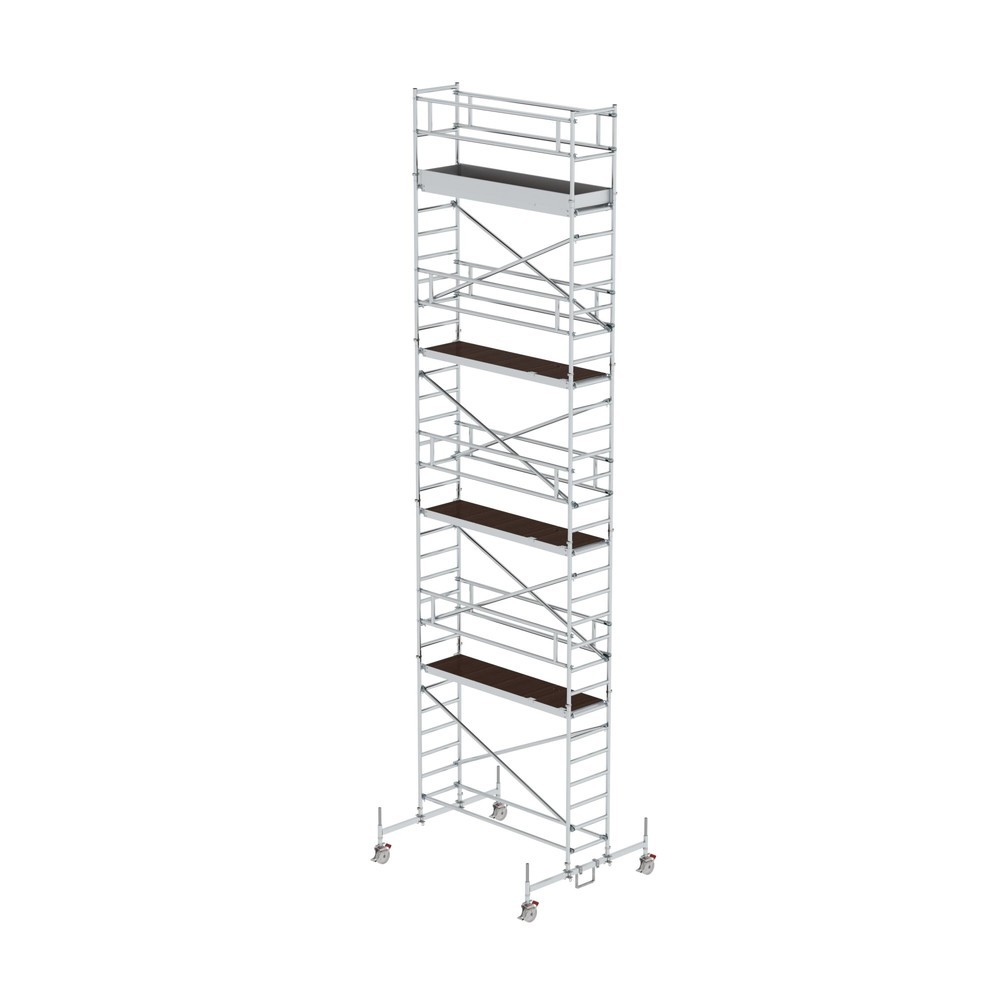 Produktabbildung: Munk Rollgerüst 0,75 x 2,45 m mit Fahrbalken Plattformhöhe 8,45 m