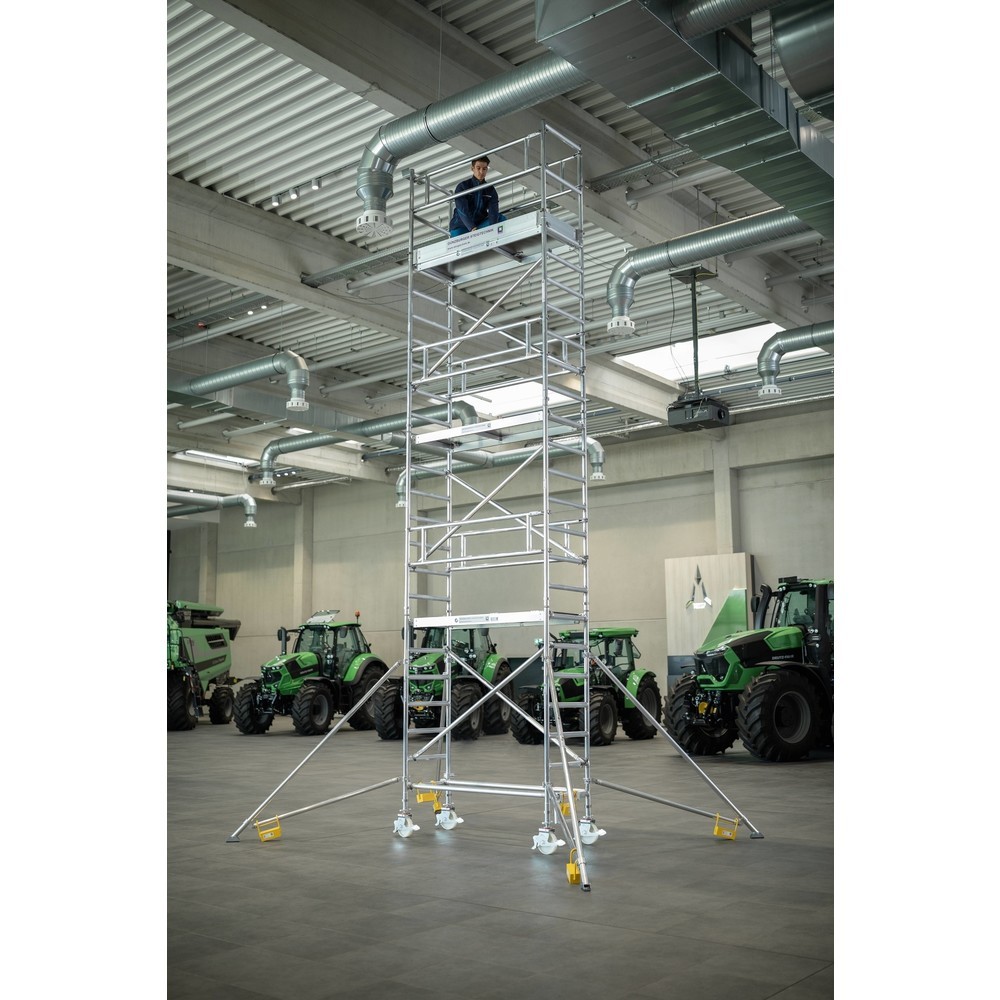 Produktabbildung Nr. 2: Munk Rollgerüst 0,75 x 3,0 m mit Ausleger Plattformhöhe 3 m