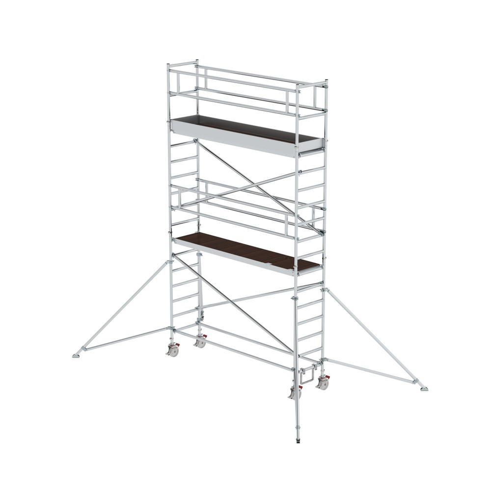 Produktabbildung: Munk Rollgerüst 0,75 x 3,0 m mit Ausleger Plattformhöhe 4,35 m