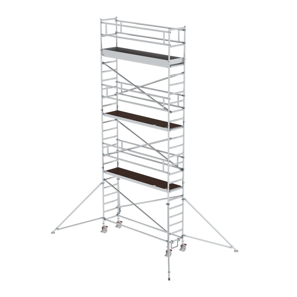 Produktabbildung: Munk Rollgerüst 0,75 x 3,0 m mit Ausleger Plattformhöhe 6,35 m