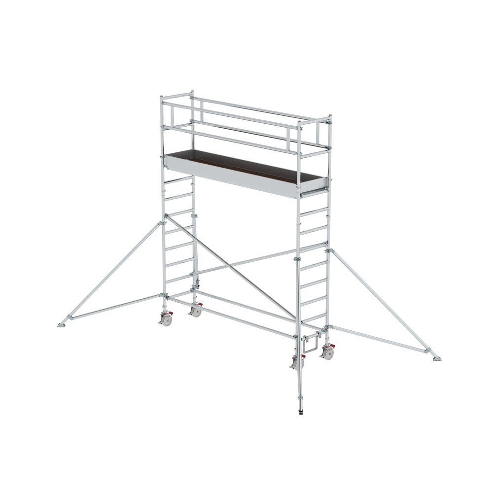 Produktabbildung: Munk Rollgerüst 0,75 x 3,0 m mit Ausleger Plattformhöhe 3 m
