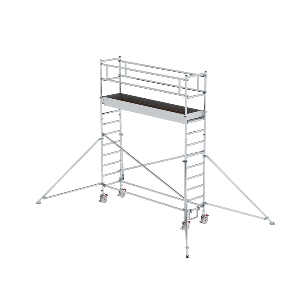 Produktabbildung: Munk Rollgerüst 0,75 x 3,0 m mit Ausleger Plattformhöhe 3 m