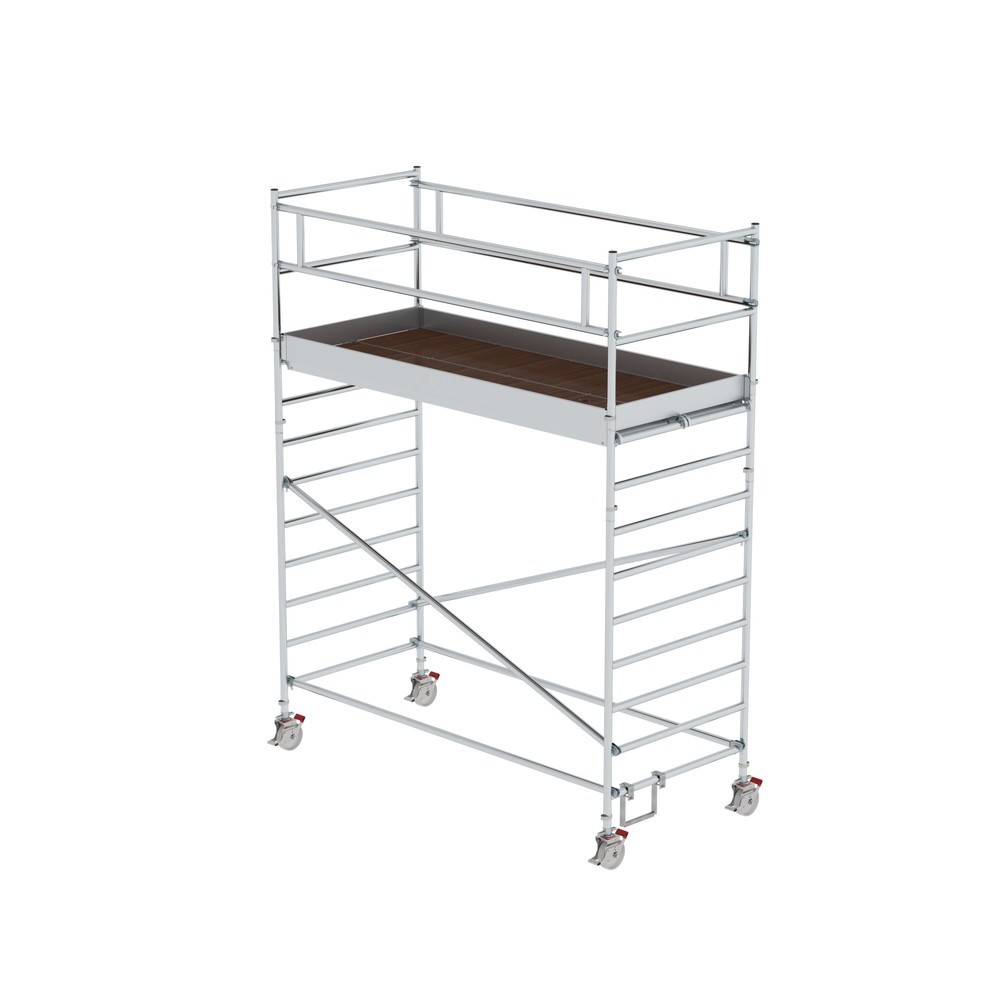 Produktabbildung: Munk Rollgerüst 1,35 x 3,0 m mit Doppel-Plattform Plattformhöhe 3 m
