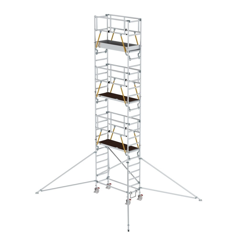 Produktabbildung: Munk Rollgerüst SG 0,75 x 1,80 m mit Ausleger Plattformhöhe 6,43 m