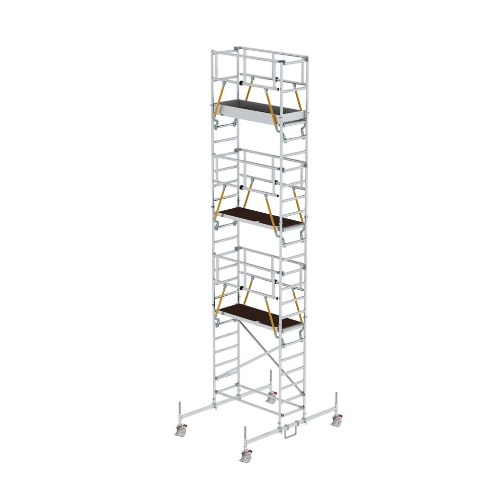 Produktabbildung: Munk Rollgerüst SG 0,75 x 1,80 m mit Fahrbalken Plattformhöhe 6,62 m