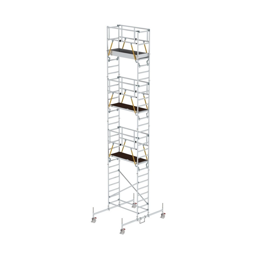 Produktabbildung: Munk Rollgerüst SG 0,75 x 1,80 m mit Fahrbalken Plattformhöhe 7,74 m