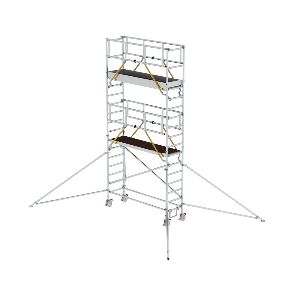 Produktabbildung: Munk Rollgerüst SG 0,75 x 2,45 m mit Ausleger Plattformhöhe 4,47 m