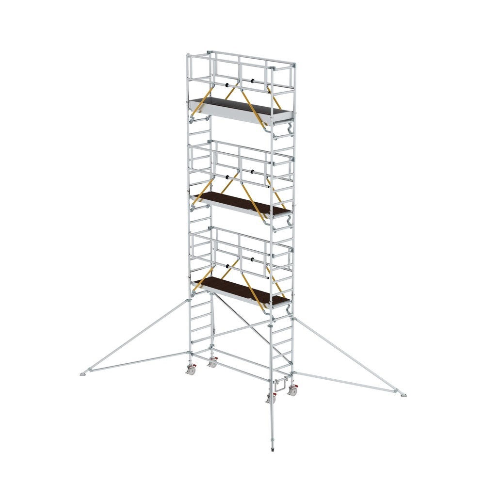 Produktabbildung: Munk Rollgerüst SG 0,75 x 2,45 m mit Ausleger Plattformhöhe 6,43 m