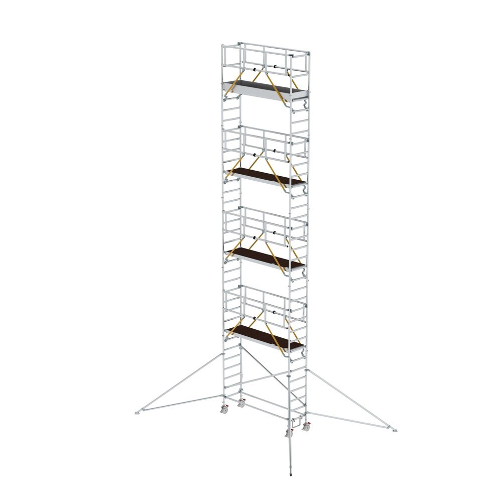 Produktabbildung: Munk Rollgerüst SG 0,75 x 2,45 m mit Ausleger Plattformhöhe 9,51 m