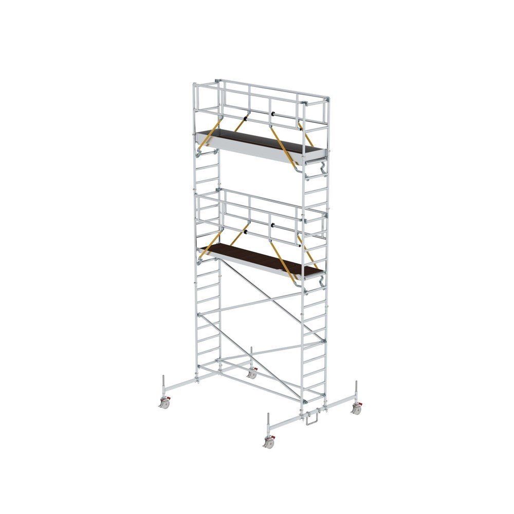 Produktabbildung: Munk Rollgerüst SG 0,75 x 3,0 m mit Fahrbalken Plattformhöhe 5,78 m