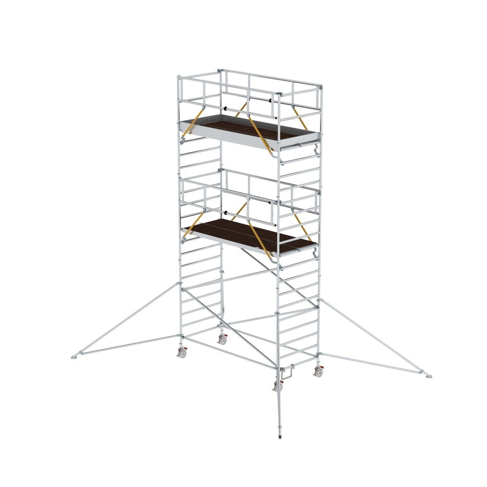 Produktabbildung: Munk Rollgerüst SG 1,35 x 3,0 m mit Ausleger & Doppel-Plattform Plattformhöhe 5,59 m
