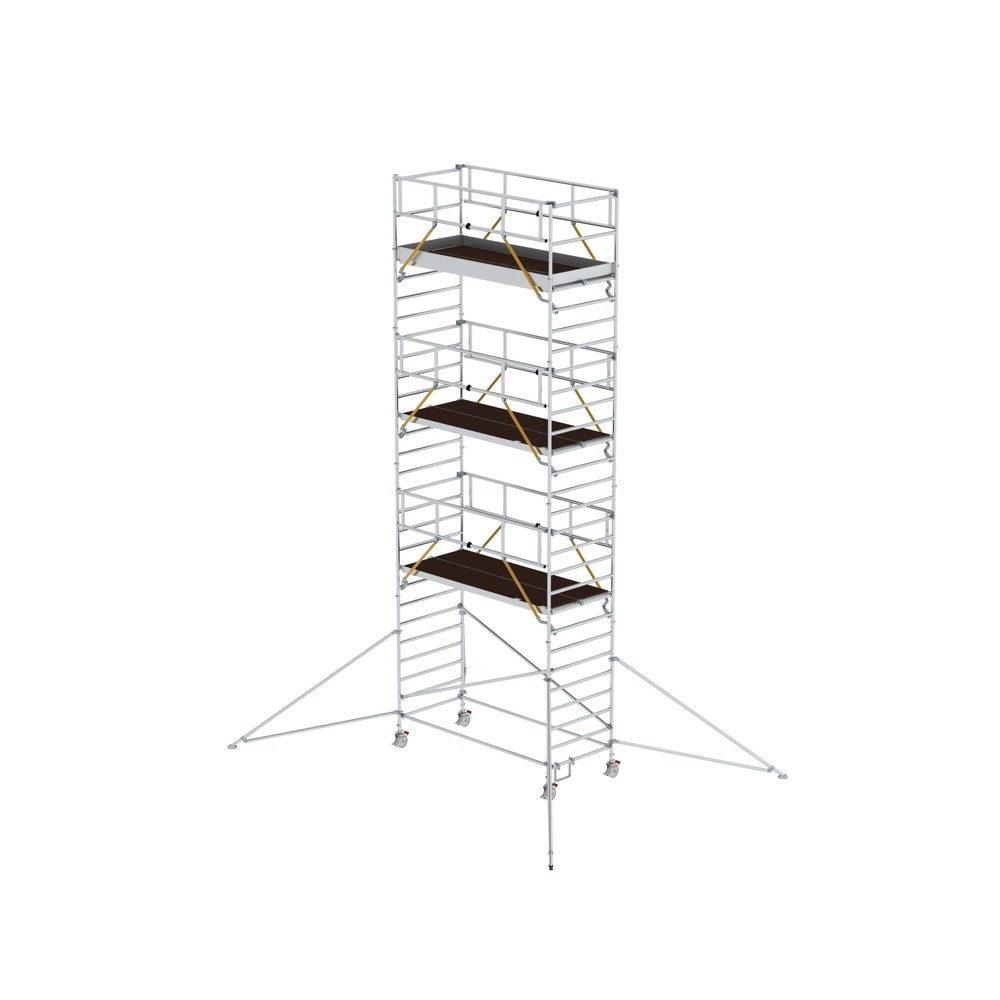 Produktabbildung: Munk Rollgerüst SG 1,35 x 3,0 m mit Ausleger & Doppel-Plattform Plattformhöhe 7,55 m
