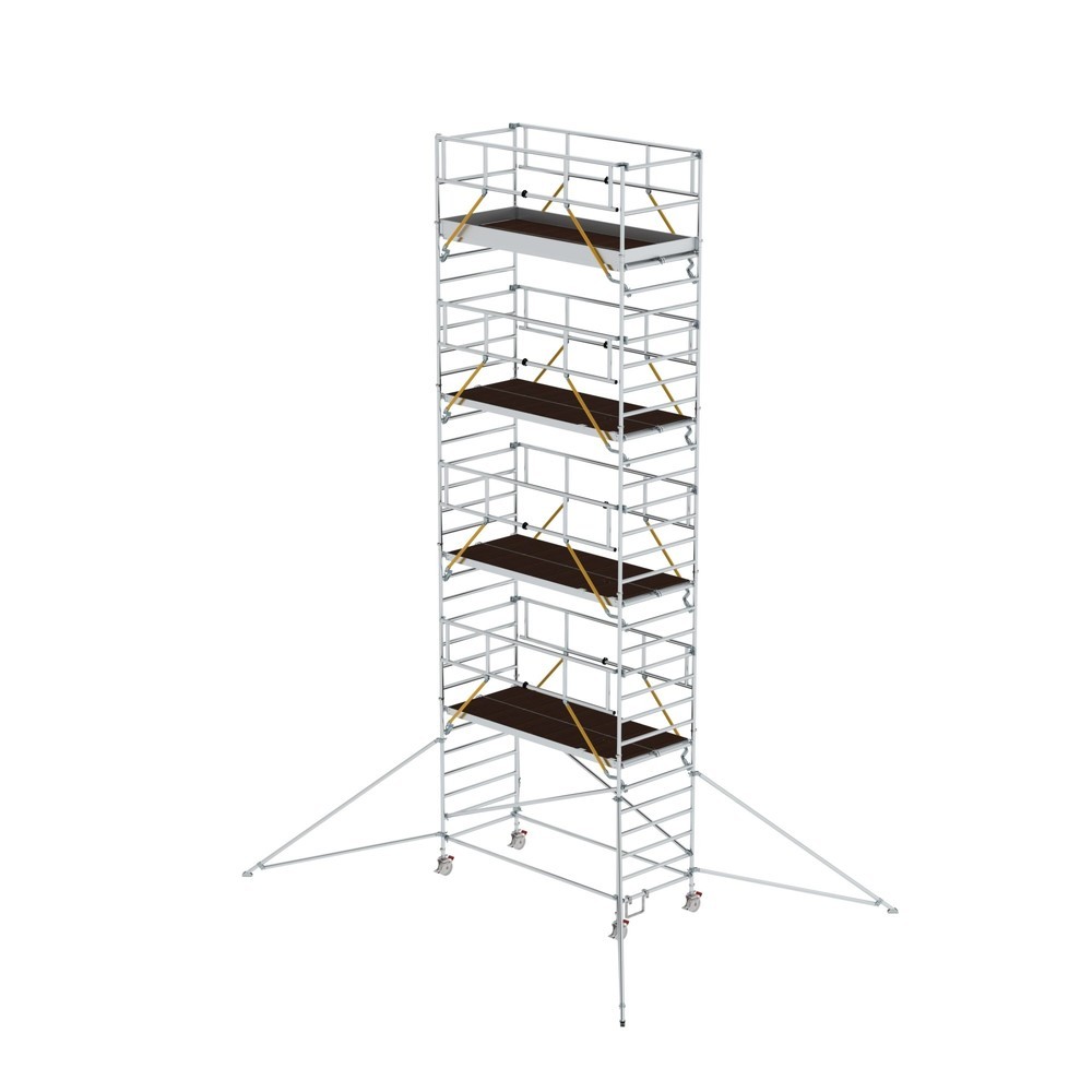 Produktabbildung: Munk Rollgerüst SG 1,35 x 3,0 m mit Ausleger & Doppel-Plattform Plattformhöhe 8,39 m