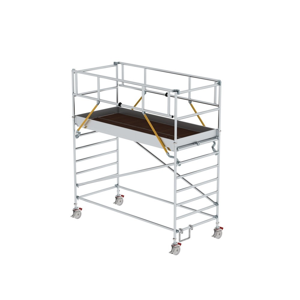 Produktabbildung: Munk Rollgerüst SG 1,35 x 3,0 m mit Doppel-Plattform Plattformhöhe 2,51 m