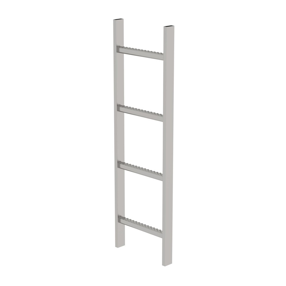 Produktabbildung: Munk Schachtleiter Edelstahl V4A 300mm Lichte Weite 4 Sprossen