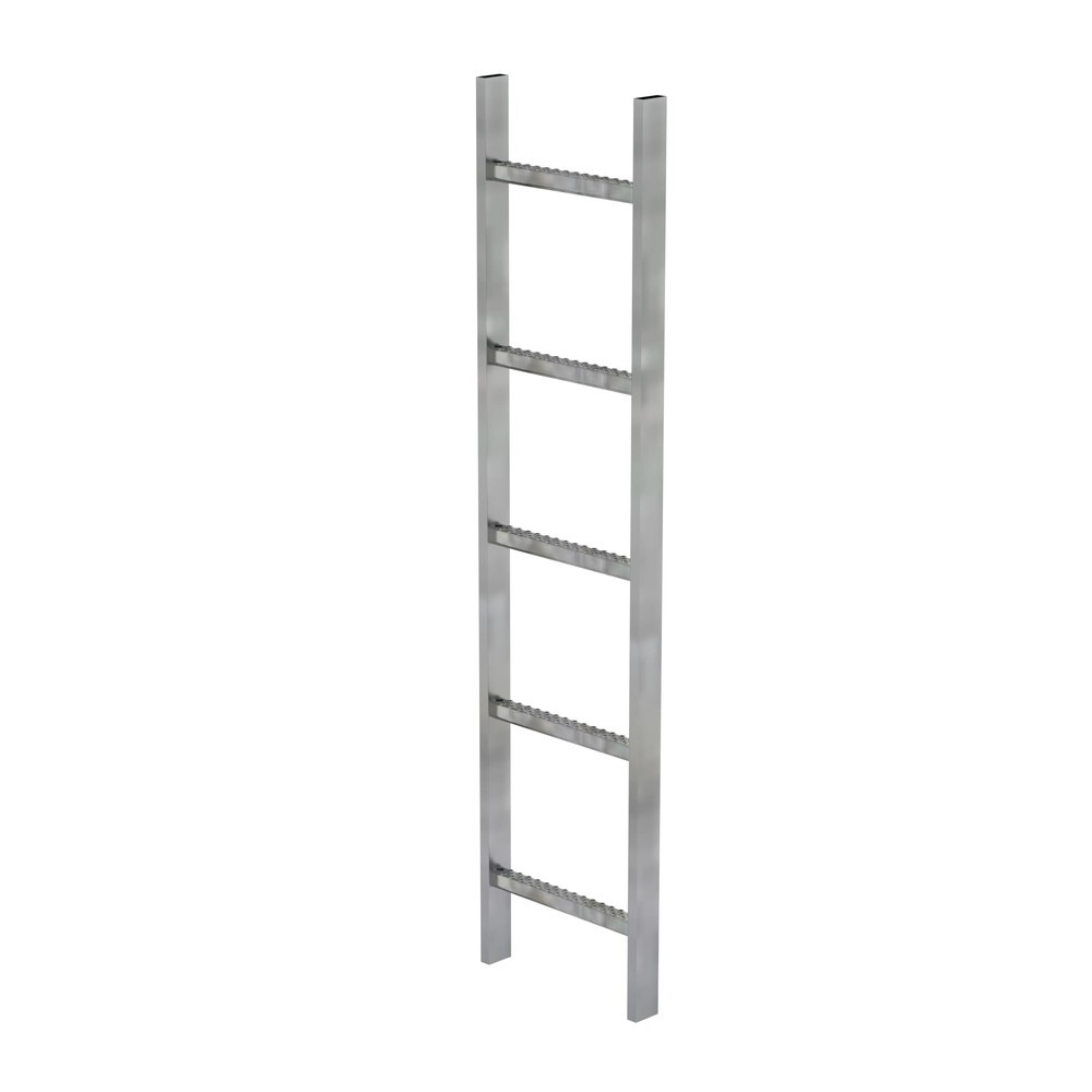 Produktabbildung: Munk Schachtleiter Stahl feuerverzinkt 300mm Lichte Weite 5 Sprossen