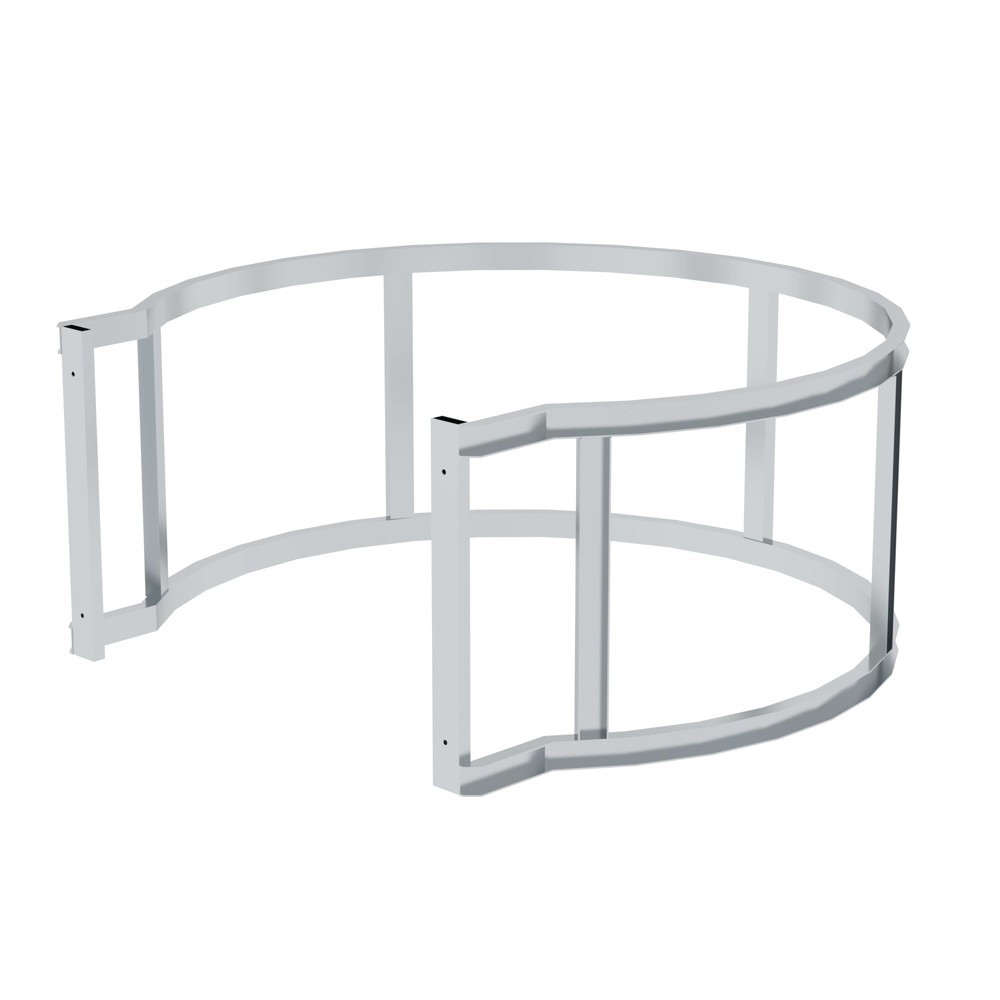 Produktabbildung: Munk Schutzkorb für Tankwagenleiter rund