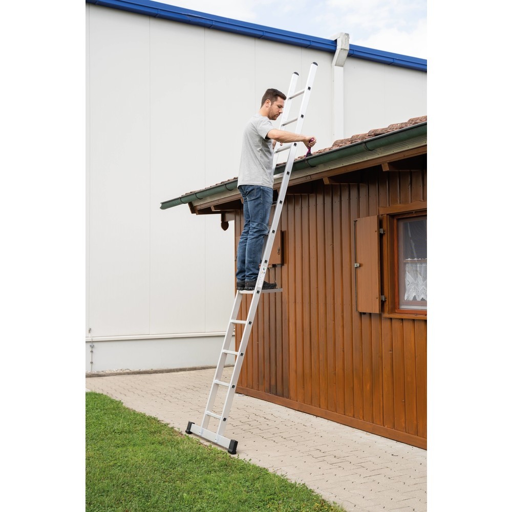 Produktabbildung Nr. 2: Munk Sprossen-Anlegeleiter 350 mm breit mit Standard-Traverse 12 Sprossen