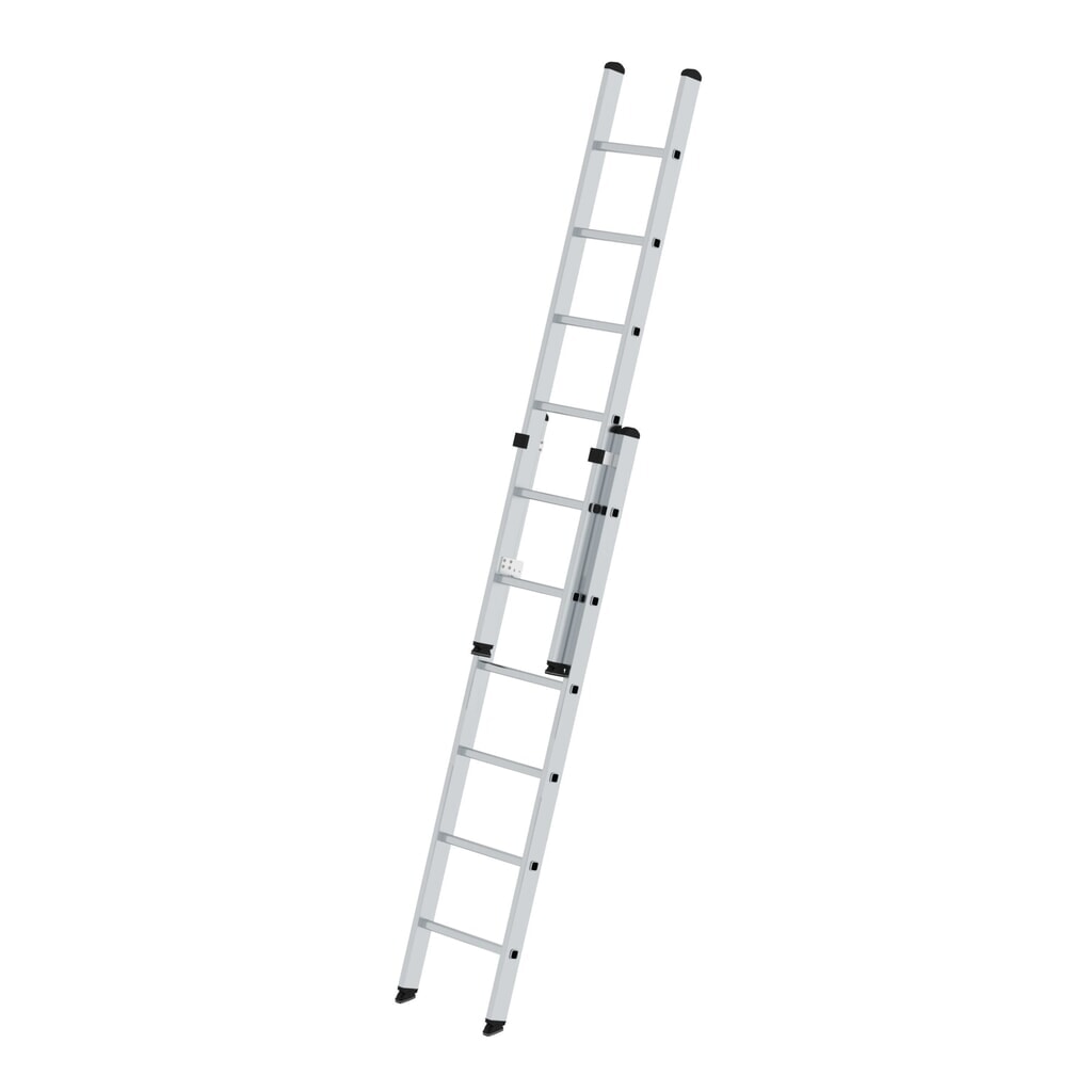 Munk Sprossen-Schiebeleiter 2-teilig ohne Traverse 2x6 Sprossen Produktabbildung: Munk Sprossen-Schiebeleiter 2-teilig ohne Traverse 2x6 Sprossen