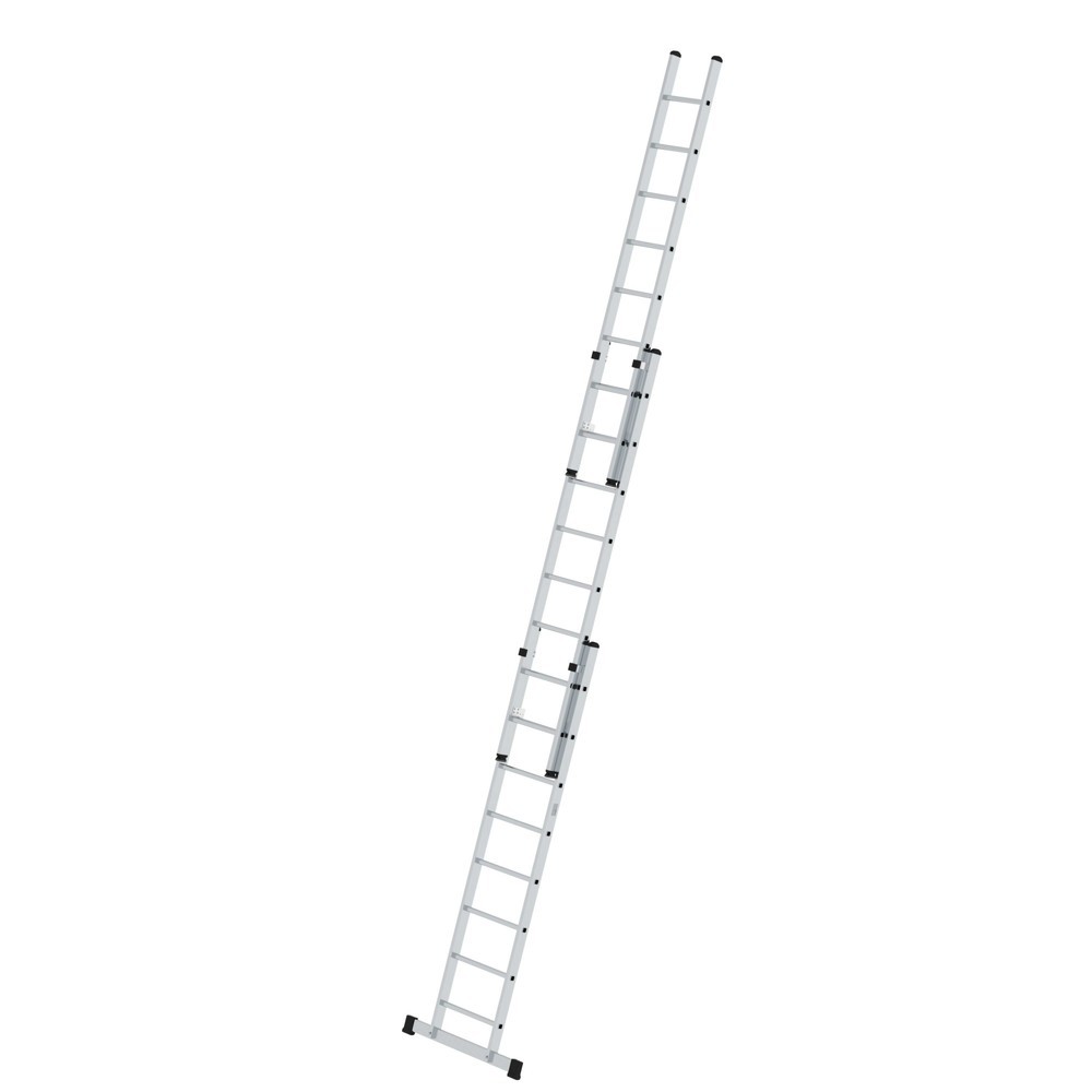 Produktabbildung: Munk Sprossen-Schiebeleiter 3-teilig mit Standard-Traverse 3x8 Sprossen