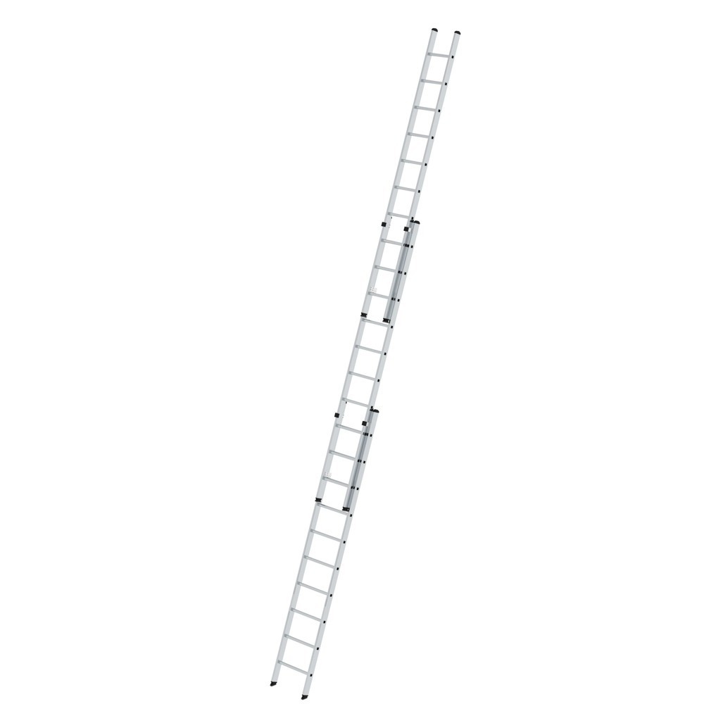 Produktabbildung: Munk Sprossen-Schiebeleiter 3-teilig ohne Traverse 3x10 Sprossen