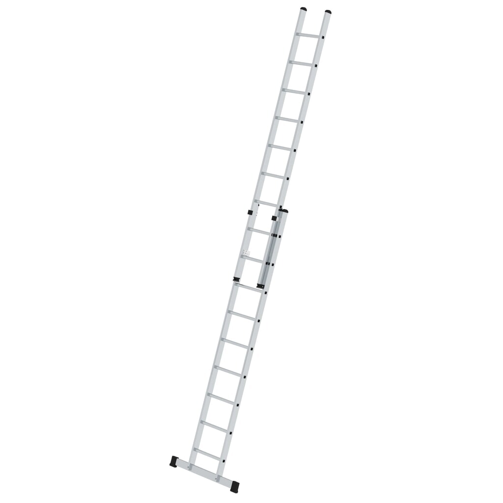 Munk Sprossen-Schiebeleiter mit Standard-Traverse 2x9 Sprossen Produktabbildung: Munk Sprossen-Schiebeleiter mit Standard-Traverse 2x9 Sprossen