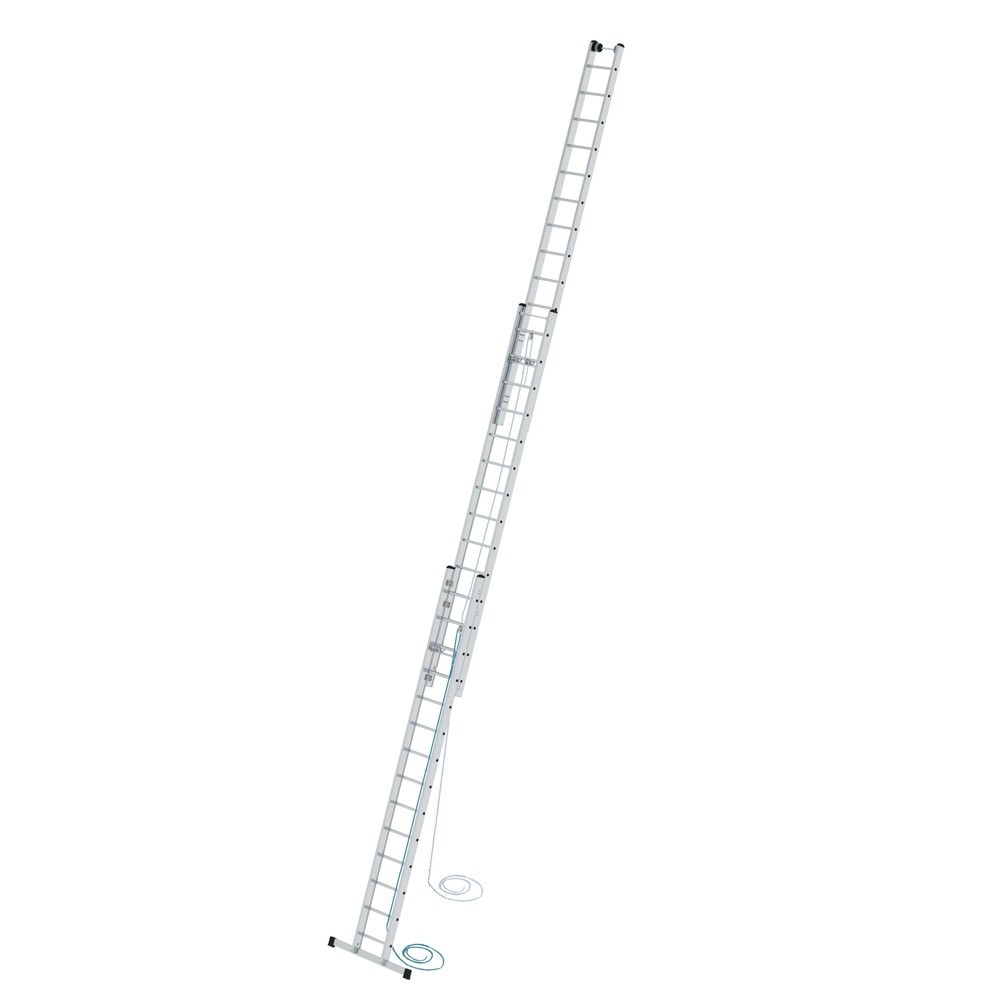 Produktabbildung: Munk Sprossen-Seilzugleiter 3-teilig mit Standard-Traverse 3x14 Sprossen