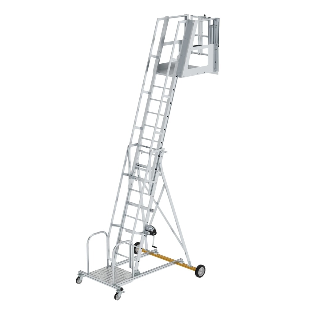 Munk Tankwagenleiter Typ 2 mit 2 Lenkrollen und 2 Laufrollen Produktabbildung: Munk Tankwagenleiter Typ 2 mit 2 Lenkrollen und 2 Laufrollen
