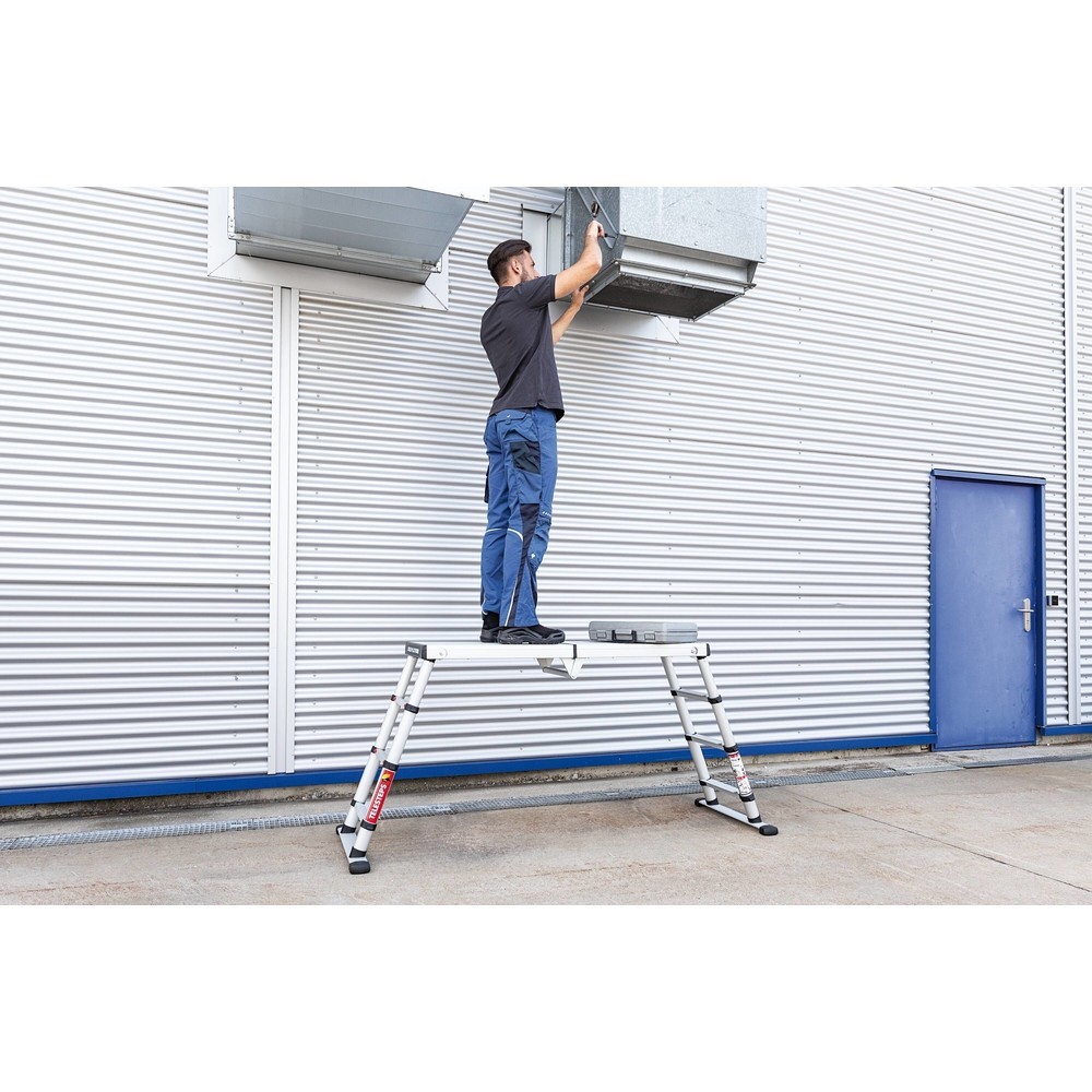 Produktabbildung Nr. 2: Munk Teleskop-Arbeitsplattform Solid Line 4 Stufen